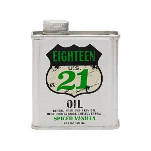 18.21 Man Made Beard, Hair & Skin Oil Spiced Vanilla multifunctionele baardolie
