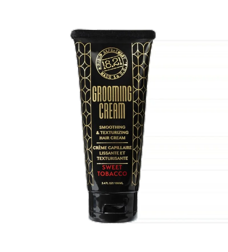 Grooming Cream Sweet Tobacco gladmakende texturiserende stylingcrème 100 ml