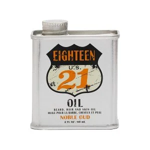 18.21 Man Made Baard-, haar- & huidolie Noble Oud multifunctionele olie voor de baard