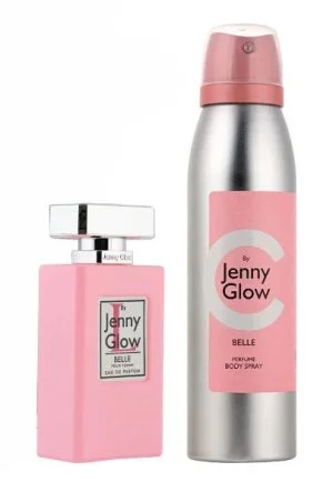 2PC G/S JENNY GLOW Belle 30 ML + Bodyspray