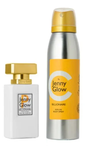 2PC G/S JENNY GLOW Billionaire 30 ML + Bodyspray