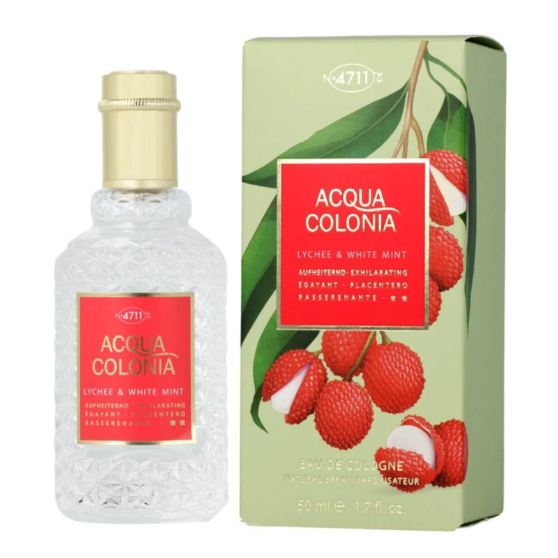 4711 Acqua Colonia Lychee & White Mint eau de cologne unisex