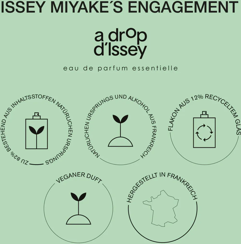 A Drop d'Issey Essentielle eau de parfum voor dames 90 ml
