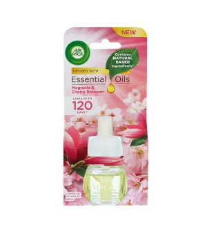 Air Wick Magnolia en Kersenbloesem vloeibare navulling voor elektrische apparaat 19 ml
