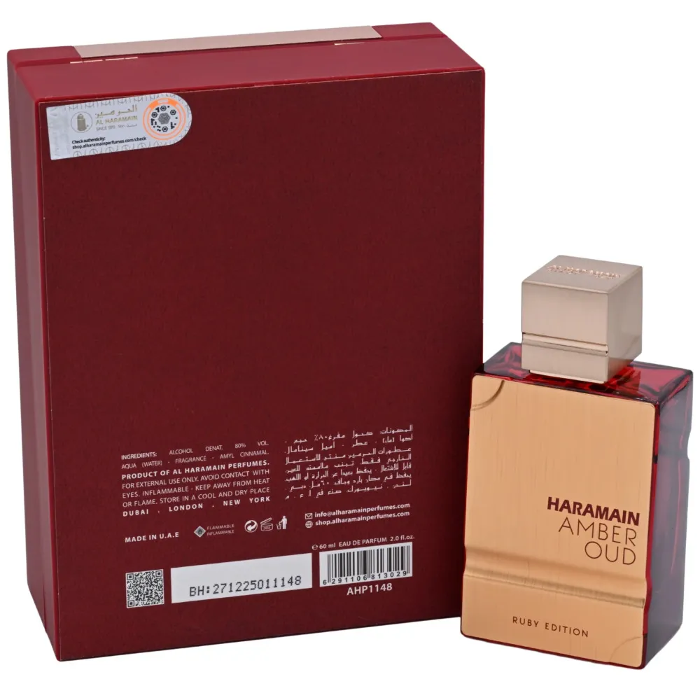 Amber Oud Ruby Edition parfum unisex 60 ml