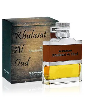 Al Haramain Khulasat Al Oud eau de parfum voor mannen 100 ml