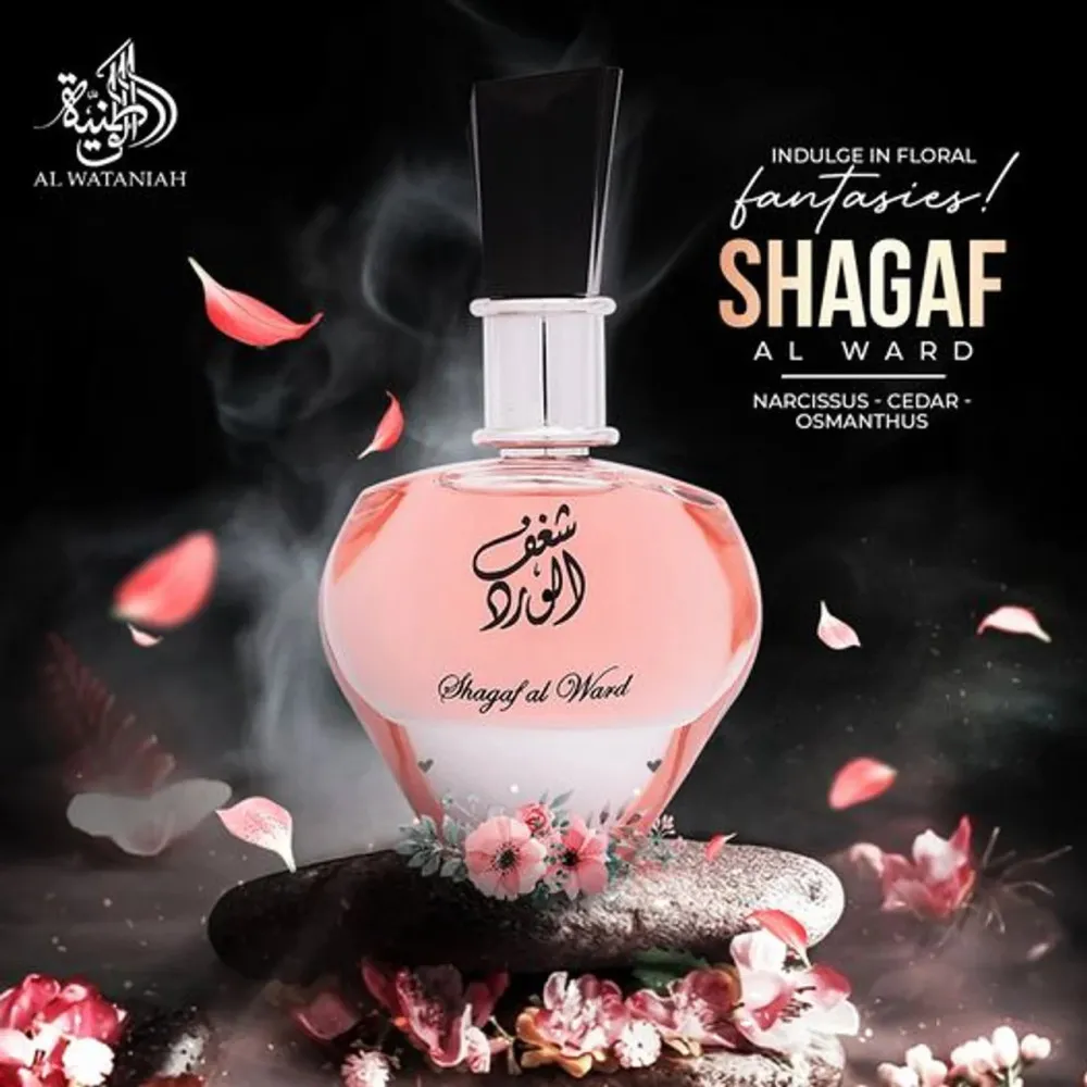 Shagaf Al Ward eau de parfum voor vrouwen 100 ml