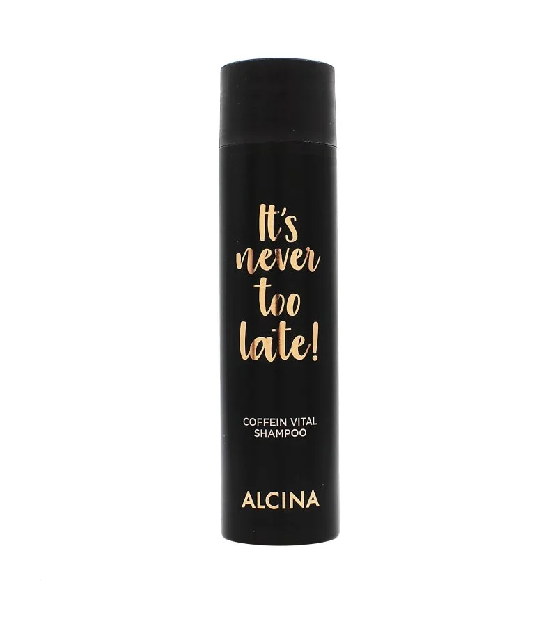 It's Never Too Late cafeïneshampoo voor sterker haar 250 ml