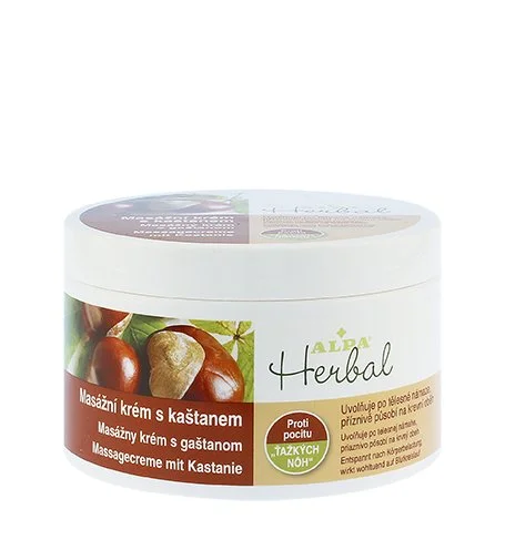 Herbal massagecrème met paardenkastanje 250 ml