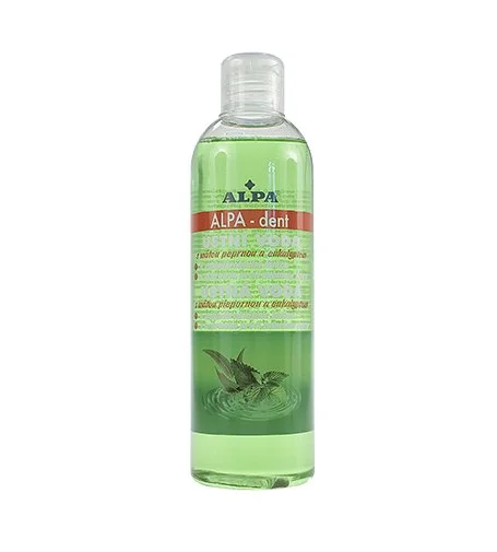 Alpa-Dent mondwater met munt en eucalyptus 250 ml