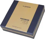 Amber Oud Bleu Edition cadeauset unisex eau de parfum 75 ml + eau de parfum 30 ml + deospray 200 ml