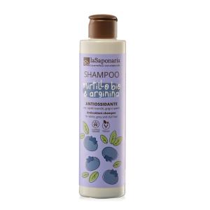 Antioxidant shampoo voor grijs haar met BIO bosbes en arginine 200 ml