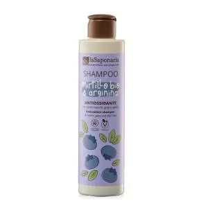 laSaponaria Antioxidant shampoo voor grijs haar met BIO bosbes en arginine 200 ml