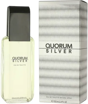 Antonio Puig Quorum Silver eau de toilette 100 ml voor mannen