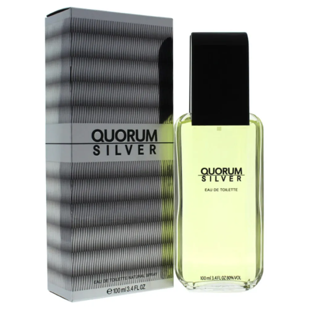 Quorum Silver eau de toilette 100 ml voor mannen