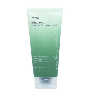 Anua Heartleaf Quercetinol Pore Deep Cleansing Foam reinigingsschuim voor verstopte poriën