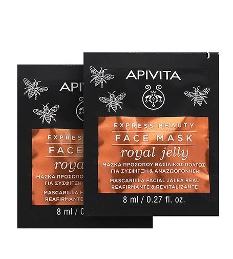 Express Beauty Face Mask Royal Jelly revitaliserend gezichtsmasker met verstevigende werking 2x8 ml