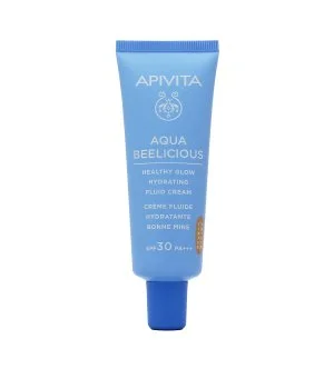 Apivita Aqua Beelicious Fluid Cream getinte hydraterende crème SPF 30