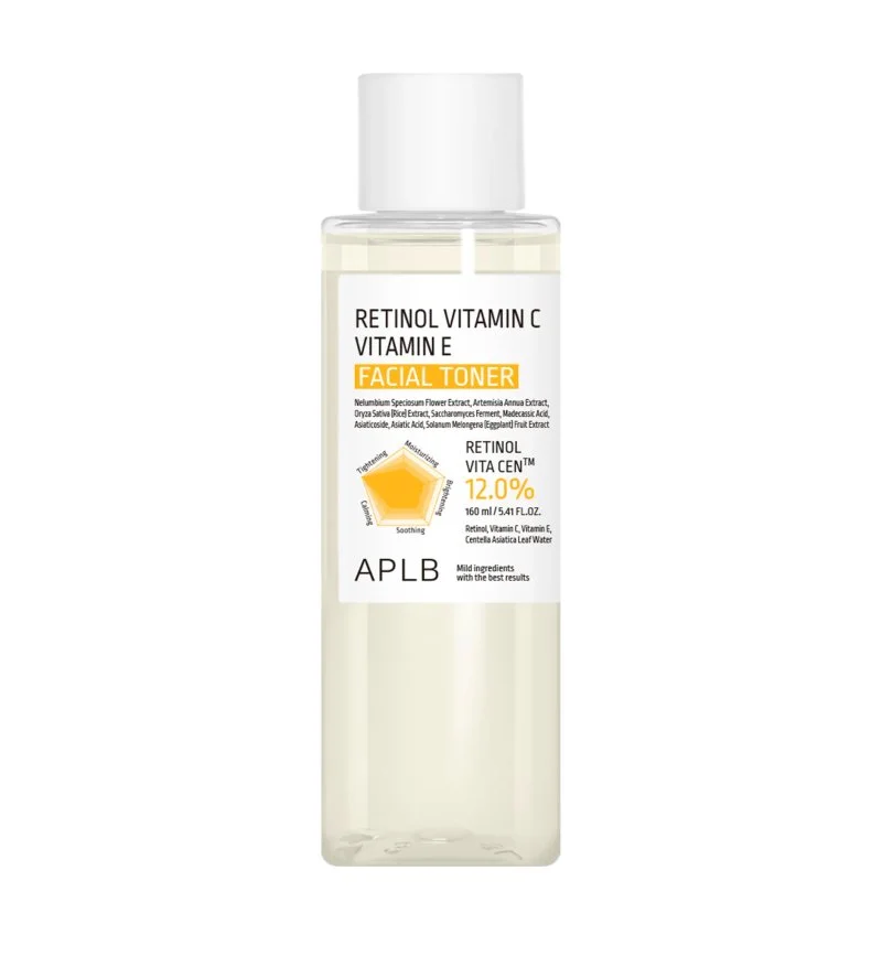 Retinol Vitamine C Vitamine E Gezichtstoner Anti-Age 160 ml