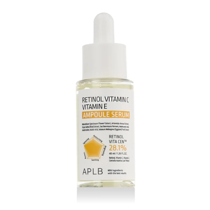 Retinol Vitamine C Vitamine E Ampulserum 40 ml