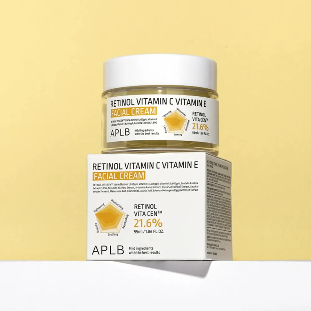 Retinol Vitamine C Vitamine E anti-age gezichtscrème 55 ml