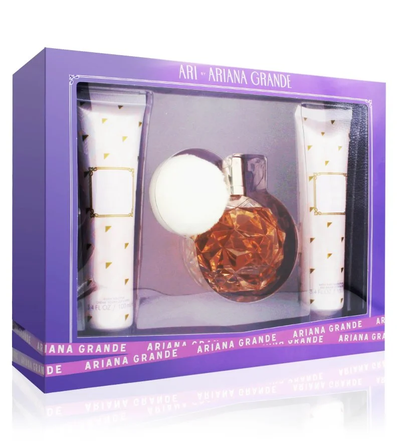 Ari geschenkset 100 ml + bodylotion 100 ml + douchegel eau de parfum voor vrouwen