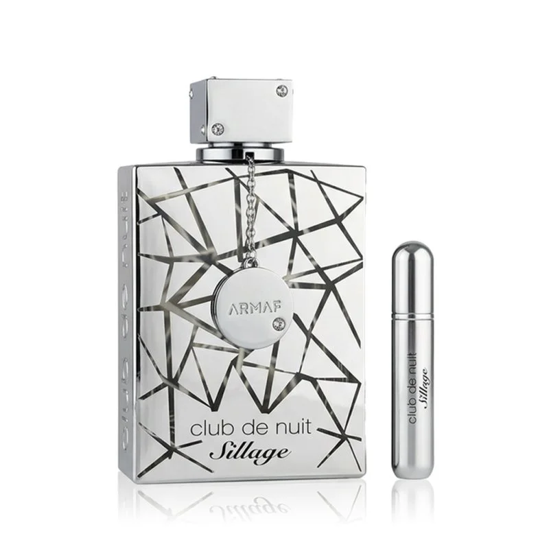Club de Nuit Sillage Eau de Parfum unisex 250 ml + navulbare zakverstuiver 5 ml