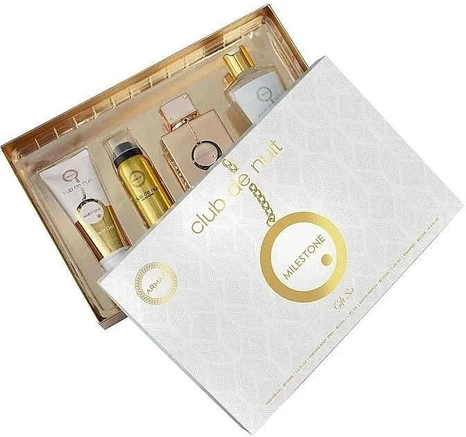 Club de Nuit Milestone Set - Eau de Parfum 30 ml + haarmist 55 ml + zeep 130 g + bodyspray 50 ml