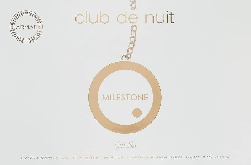 Club de Nuit Milestone Set - Eau de Parfum 30 ml + haarmist 55 ml + zeep 130 g + bodyspray 50 ml