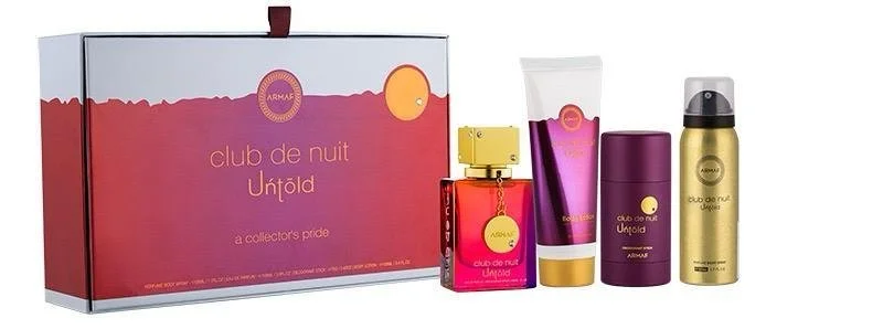 Club de Nuit Untold SET - Eau de Parfum 105 ml + bodyspray 50 ml + deodorantstick 75 g + bodylotion 100 ml