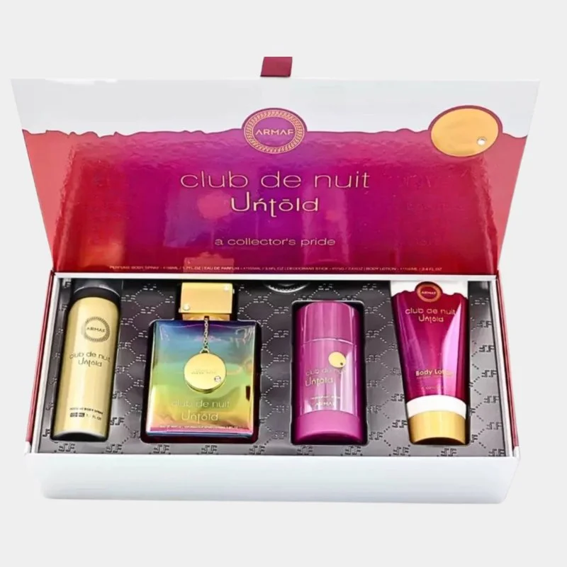 Club de Nuit Untold SET - Eau de Parfum 105 ml + bodyspray 50 ml + deodorantstick 75 g + bodylotion 100 ml