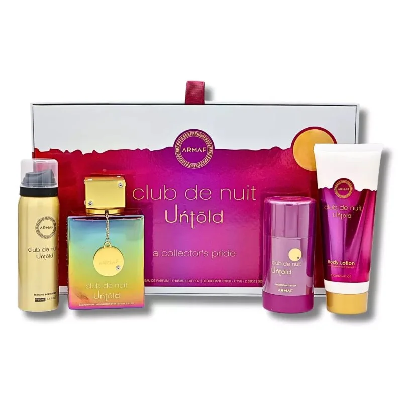 Club de Nuit Untold SET - Eau de Parfum 105 ml + bodyspray 50 ml + deodorantstick 75 g + bodylotion 100 ml