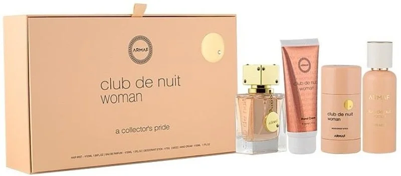 Club de Nuit Woman Set - Eau de Parfum 30 ml + haarmist 55 ml + deodorantstick 75 g + handcrème 50 ml