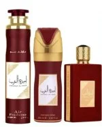 Ameerat Al Arab geschenkset - 100 ml + Geparfumeerde Spray 200 ml + Kamerverfrisser Eau de Parfum 300 ml