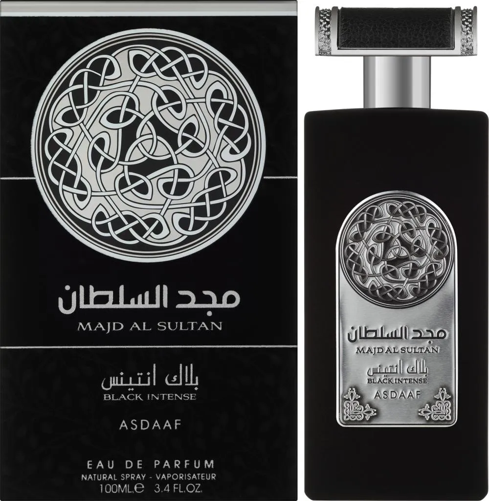 Asdaaf Majd Al Sultan Black Intense Eau de Parfum unisex