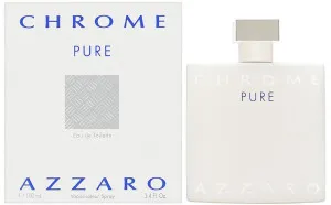 Azzaro Chrome Pure eau de toilette voor mannen 100 ml