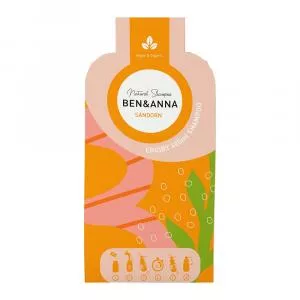 Ben & Anna Shampoo poeder (2×20 g) - Duindoorn - regenereert en verzacht