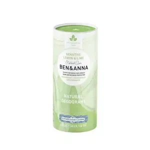 Ben & Anna Sensitive Solid Deodorant (40 g) - Citroen en Limoen - zonder zuiveringszout