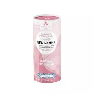 Ben & Anna Sensitive Solid Deodorant (40 g) - Kersenbloesem - zonder zuiveringszout