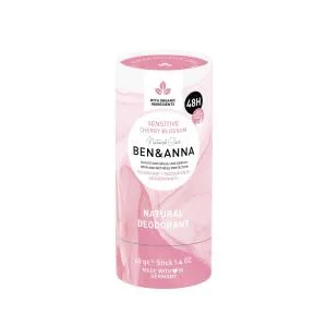 Ben & Anna Sensitive Solid Deodorant (40 g) - Kersenbloesem - zonder zuiveringszout