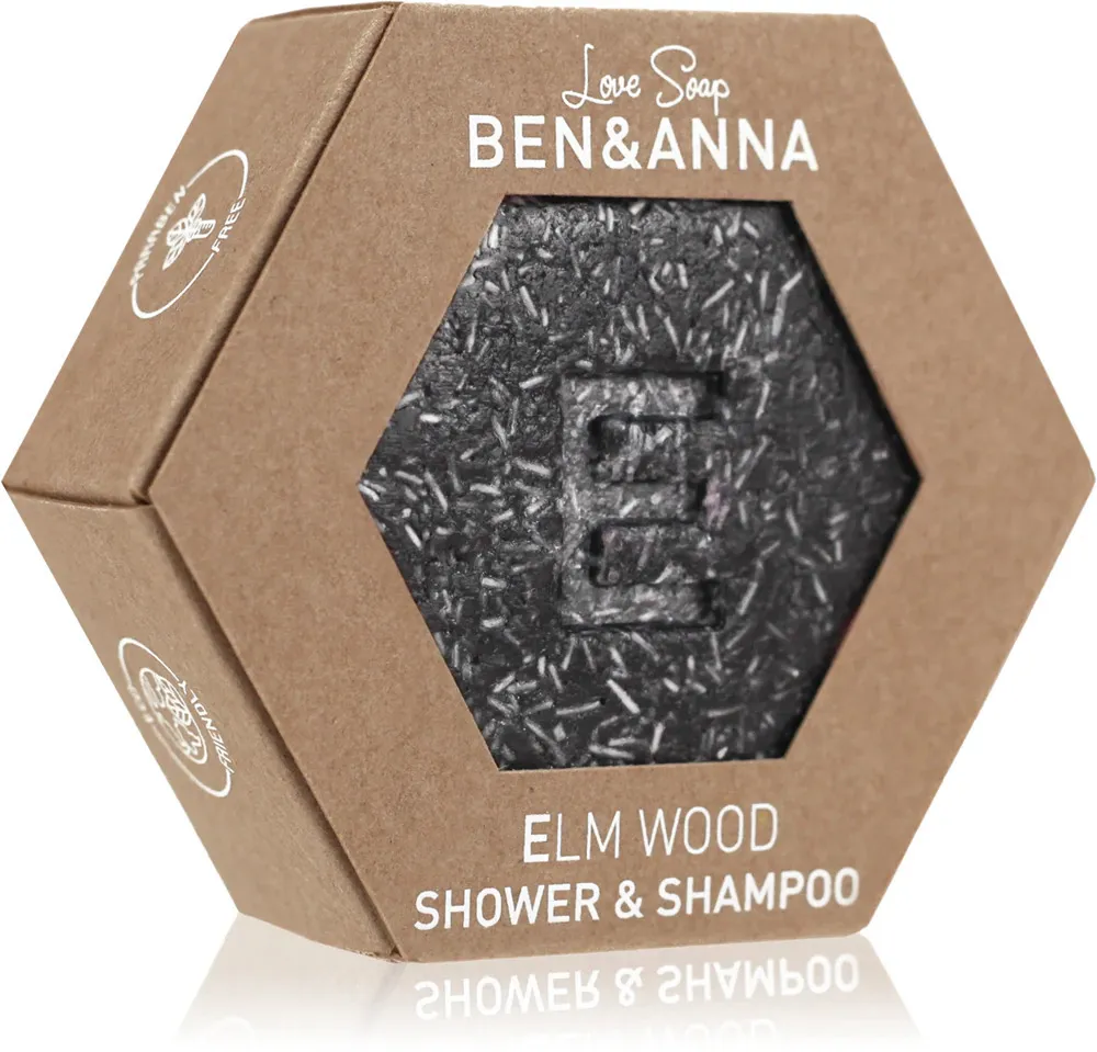 Ben & Anna Voedende vaste shampoo voor haar en lichaam 2in1 - Magie van het Oosten (60 g)