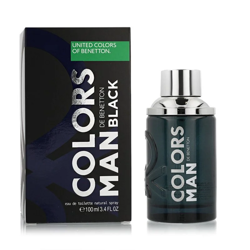 Colors Man Black eau de toilette voor heren 100 ml
