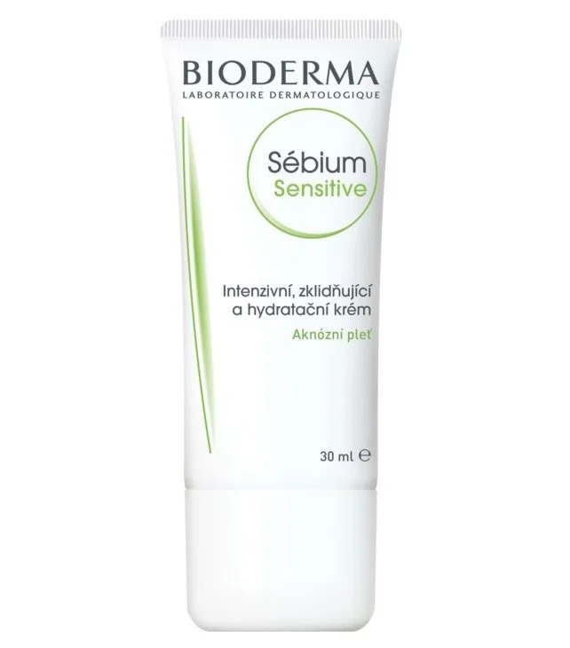 Sébium Sensitive intensief kalmerende en hydraterende crème voor de acne-gevoelige huid 30 ml
