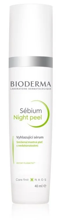 Sébium Night Peel exfoliërend nachtserum tegen huidonzuiverheden 40 ml