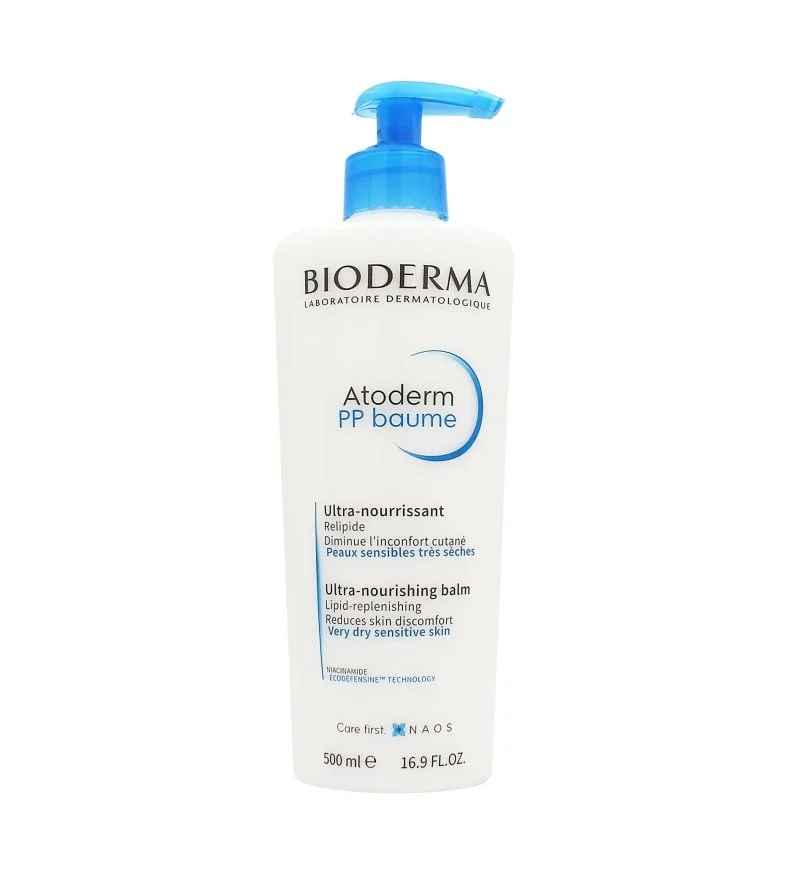 Atoderm PP Baume Ultra-Voedende Balsem hydraterende balsem voor droge tot zeer droge, verzwakte en gevoelige huid 500 ml