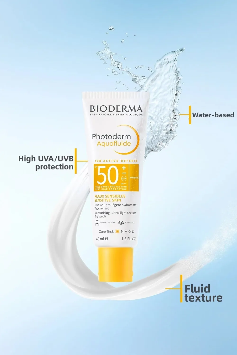 Photoderm Aquafluide hydraterende zonnebrandcrème SPF50+ 40 ml