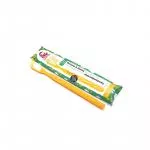 Lamazuna Bioplastische tandenborstel met vervangbare kop, medium hard, geel