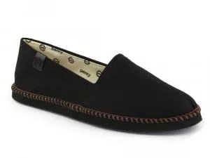 Perky Zwarte Espadrille