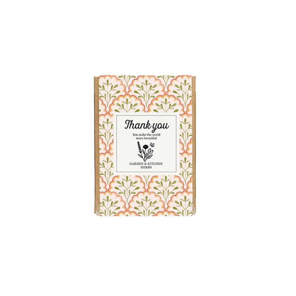 Blossombs Zaadbommen - Mini cadeauset - Kruidentuintje (4 stuks) - een origineel en praktisch cadeau in één