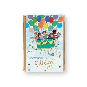Blossombs Zaadbommen - Mini-cadeauset - Duizendmaal dank voor alles (4 st.) - geef een bloem op een andere manier